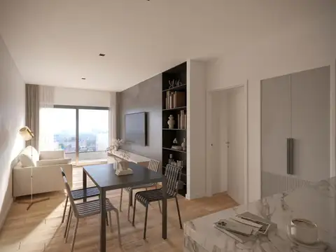 monoambiente con balcon y full amenities en nuñez