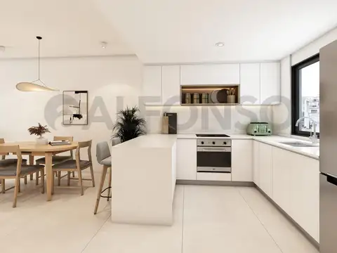 Departamento Monoambiente con 1 baño