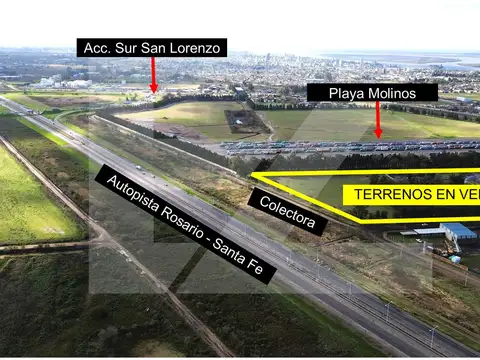 Terreno en Venta 61  mts Fondo