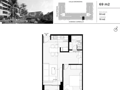 Departamento en Venta al Sur