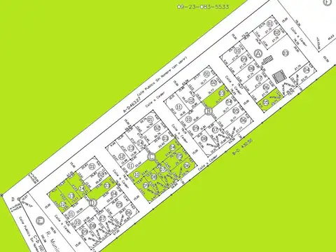 Terreno en Venta 13  mts Frente