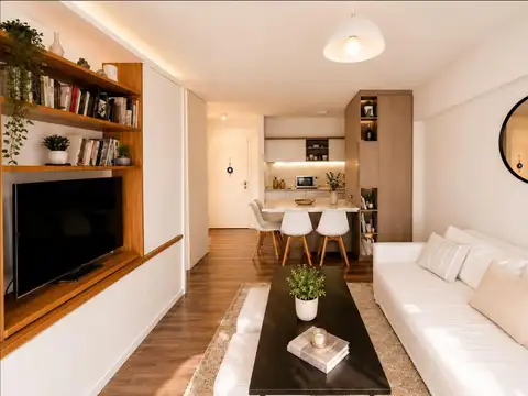 Departamento Monoambiente con 1 baño