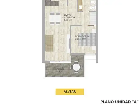 Departamento 1 dormitorio en venta - Centro, Rosario