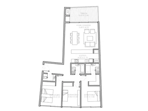 Departamento en Venta A Estrenar