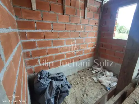 Casa 3 ambientes con 1 baño