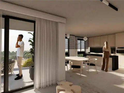Departamento en Venta, 3 Ambientes, Con Cochera y Terraza - Playa Brava, Punta del Este