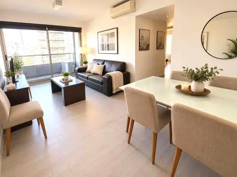 TORRE PALERMO VIEW 3 AMB AMOBLADO EN ALQUILER   DIVINO, COCH BAULERA AMENITIES ESPECTACULAR