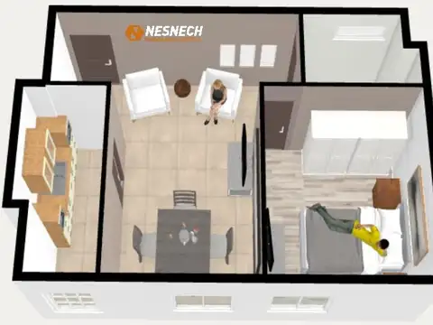 Departamento en Venta en Parque Patricios, USD 54.800