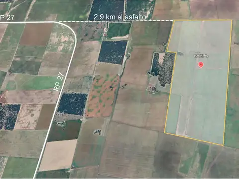 VENTA - 300 Ha. Agrícolas a 30´ de  Villa Mercedes , San Luis