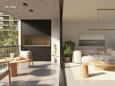 Departamento 2 ambientes con 1 baño