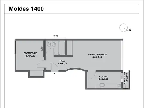 Departamento en Venta en Colegiales, USD 100.000