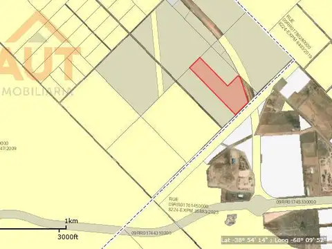 VENTA DE 20 HECTAREAS RUTA DEL PETROLEO RUTA 67 A 1,5KM DE AUTOVIA