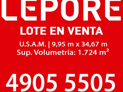 Terreno - Venta - Argentina, Capital Federal - CARABOBO, AVDA. 649