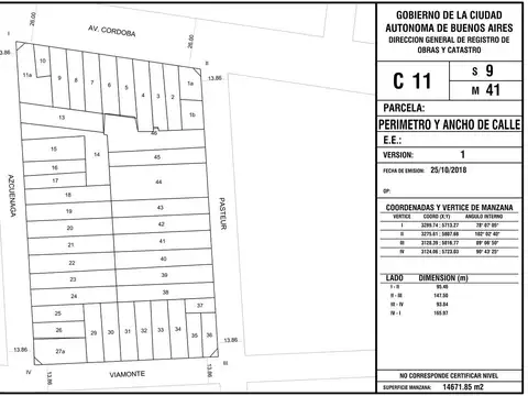 Terreno en Venta de 242,0 m2