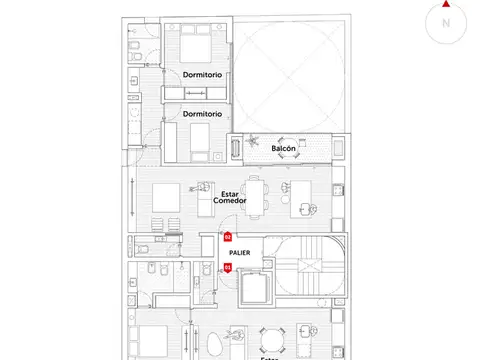 Departamento en Venta de 2 dormitorios