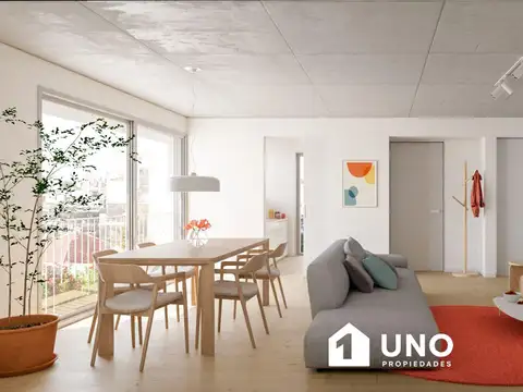 Montevideo y Juan Manuel de Rosas - Piso Exclusivo de 2 Dormitorios.