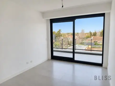 Departamento 2 ambientes con 2 baños