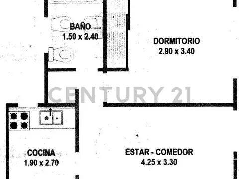 Departamento en Venta en Flores Norte, USD 58.500