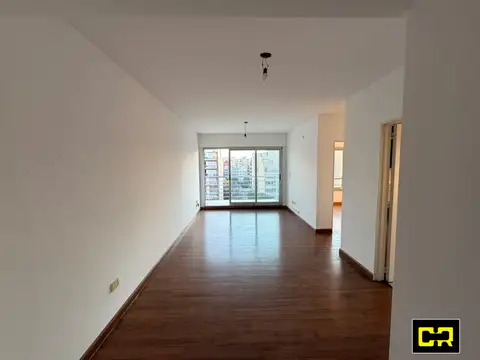 moderno departamento de 2 ambientes al contrafrente con balcón.
