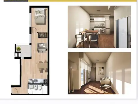 Departamento en Venta en Martín, USD 61.300