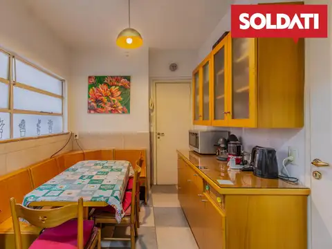 3 amb. con dep en Barrancas de Belgrano