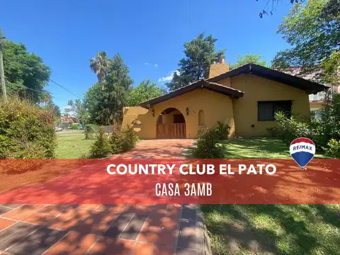 Casa 3 ambientes con 2 baños