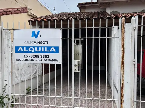 SE ALQUILA PH AL FONDO DE DOS DORMITORIOS CON COCHERA