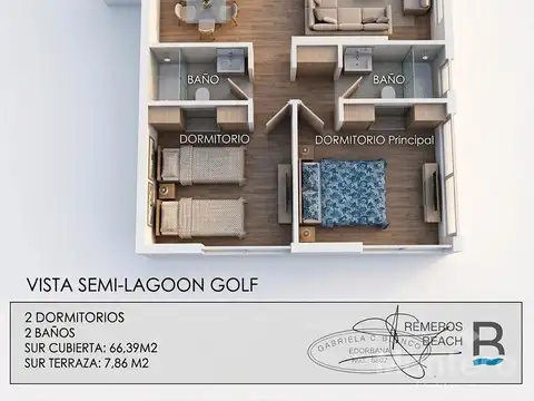 Departamento en Venta de 3 ambientes