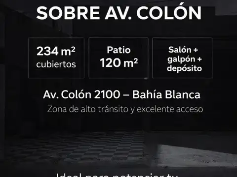 Local en Alquiler en Bahia Blanca, USD 1.500