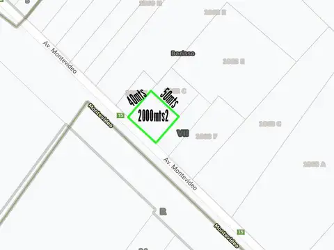 Terreno en Venta en Berisso, USD 65.000