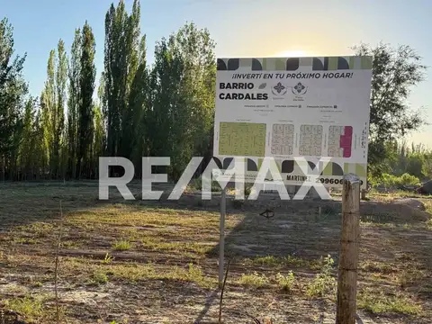VENTA TERRENO RESIDENCIAL DE 510m2 BARRIO CARDALES