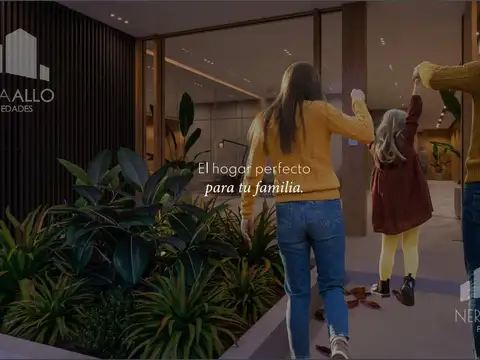 Departamento Monoambiente con 1 baño