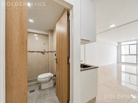 Departamento Monoambiente con 1 baño
