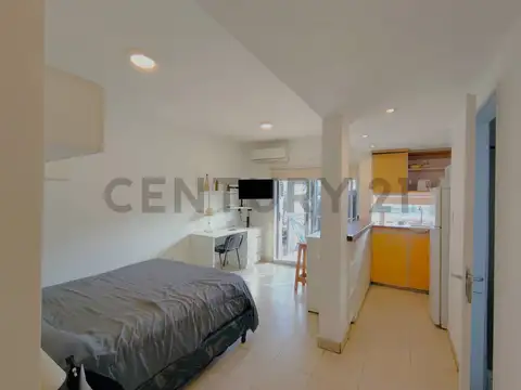 Departamento Monoambiente Villa Crespo con Balcón al frente