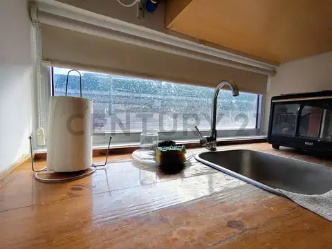 Departamento Monoambiente Villa Crespo con Balcón al frente