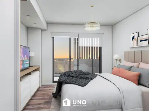 Departamento 3 ambientes con 2 baños