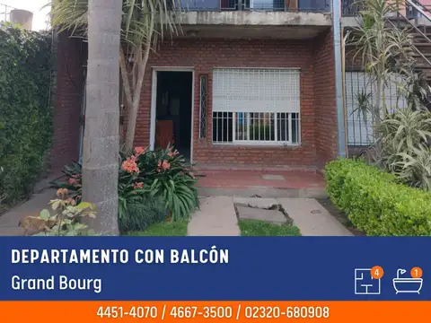 Departamento - Alquiler - Argentina, Grand Bourg - Batalla de Maipú 1384