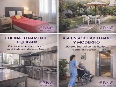 PROPIEDAD MAS FONDO DE COMERCIO, GERIATRICO.