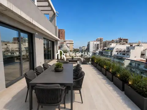 4 ambientes con terraza propia cochera y seg 24hs