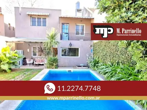 Hermosa casa de 4 ambientes  en Florida , con quincho y pileta -En venta