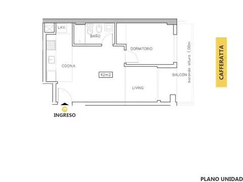 Departamento en Venta en Luis Agote, Rosario