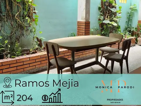 PH EN VENTA EN RAMOS MEJÍA CON DOS UNIDADES INDEPENDIENTES Y POTENCIAL COMERCIAL