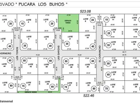 Terreno en Venta en Roldan, USD 160.000