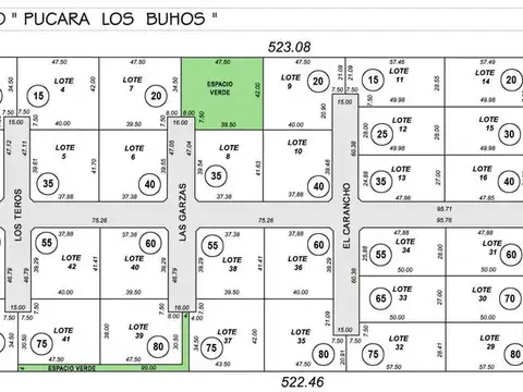 Barrio Privado Pucara Los Buhos - Lote 1 - Roldán