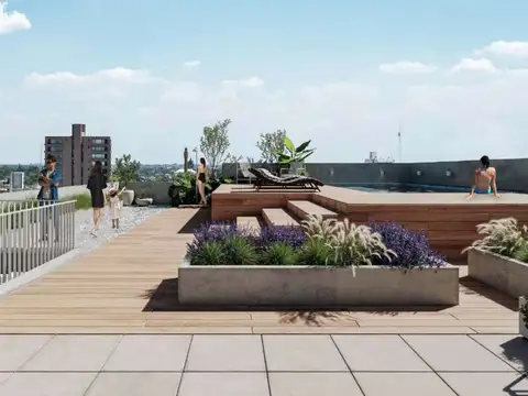 Departamento 4 ambientes con 2 baños