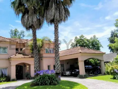 VENTA IMPONENTE CASA HARAS DE PILAR LA PRADERA 4 AMBIENTES JARDÍN PILETA GALERÍA