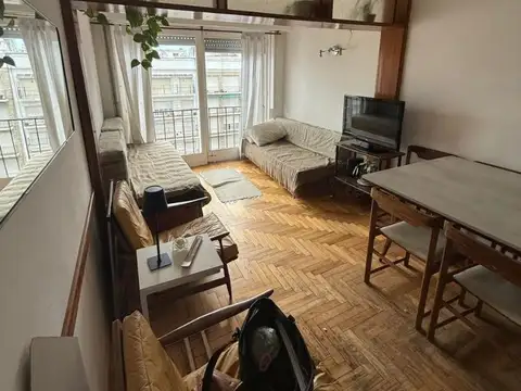 Departamento 2 ambientes con 1 baño