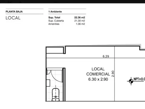 Local en Venta en Palermo, USD 280.000