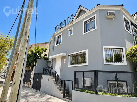 102 m2 Dúplex 3 ambientes  con terraza parrilla cochera luminoso