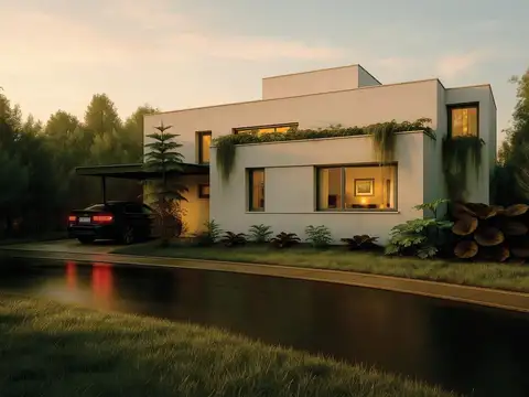 Casa en venta al lago en Santa Barbara